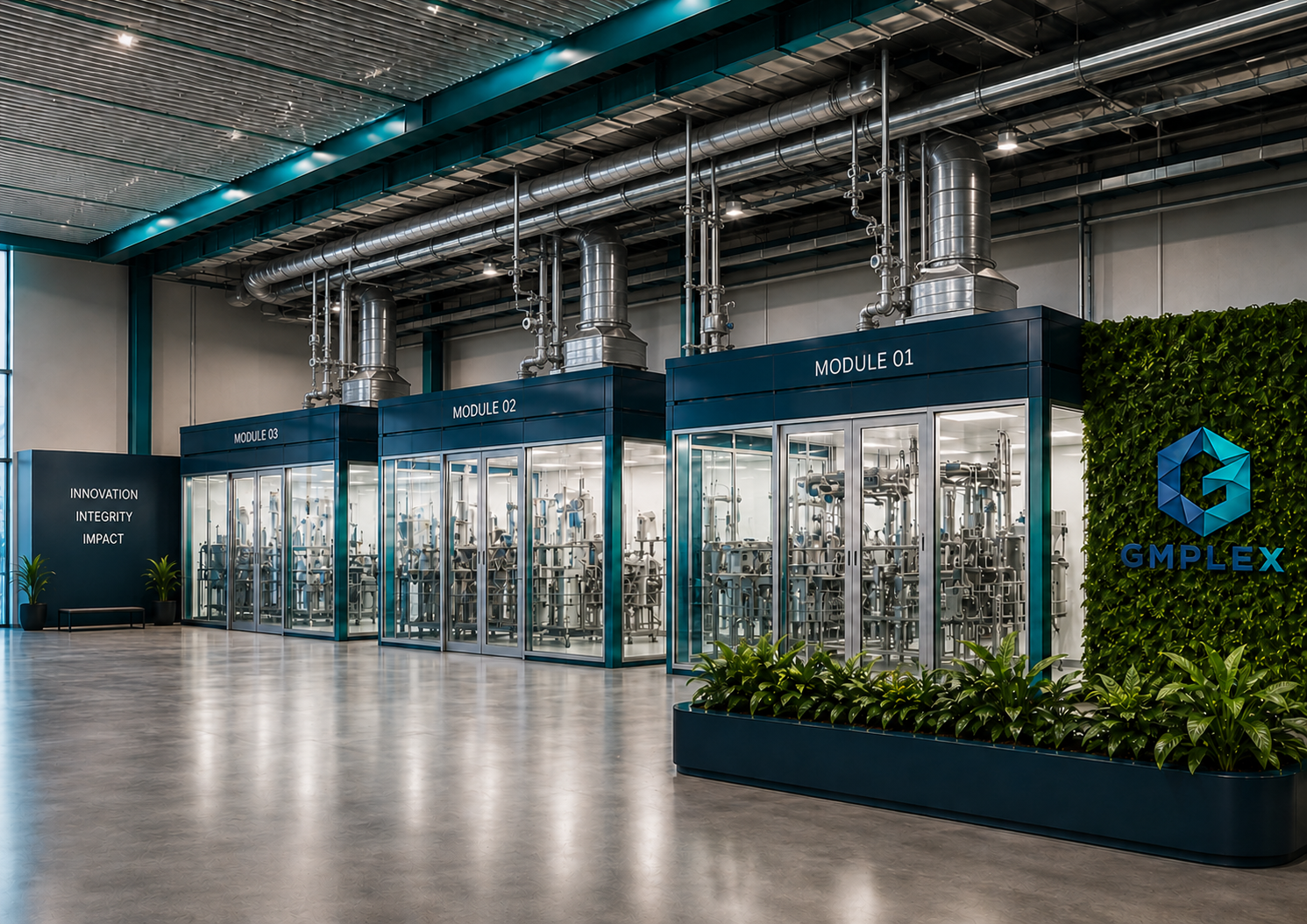 GMPLEX quality control laboratory
